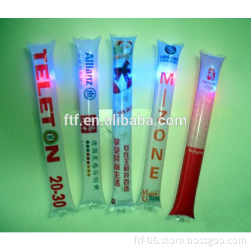 light PE plastic advertising festival game party inflatable cheering LED sticks